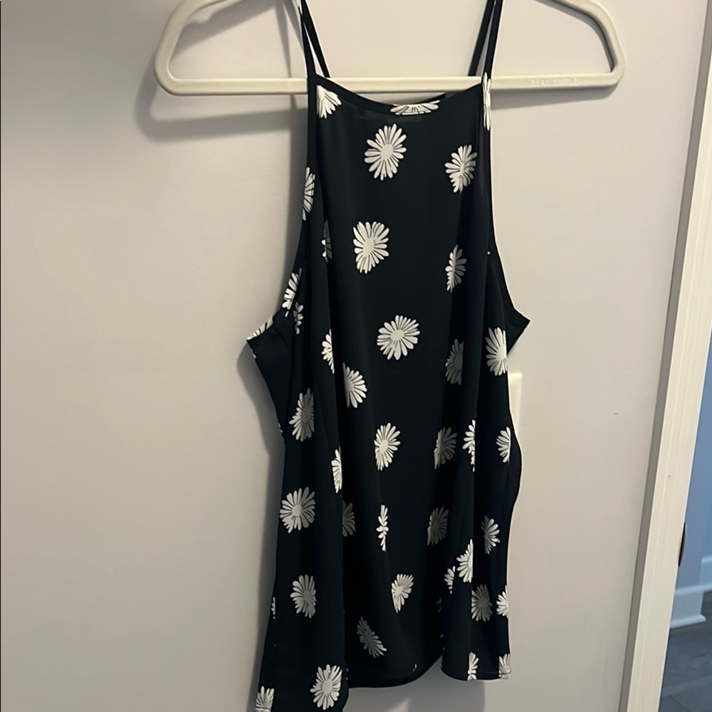 Black and White Women's Cami